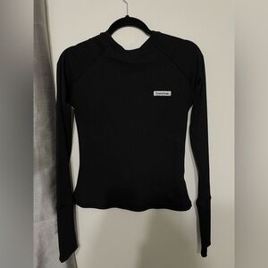 Black Long Sleeve Top Hawthaw athletic